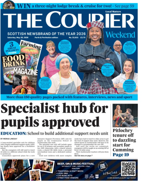 Cover of The Courier & Advertiser (Perth and Perthshire Edition)