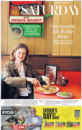Cover of The Daily Telegraph – Saturday Supplement