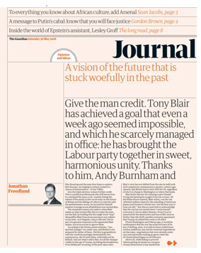 Cover of The Guardian e-paper Journal