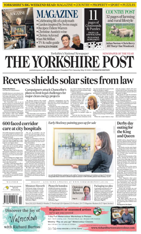 Cover of Yorkshire Post