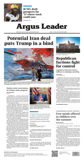 Cover of Argus Leader