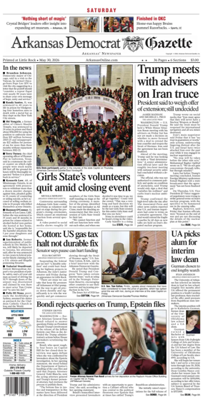 Cover of Arkansas Democrat-Gazette