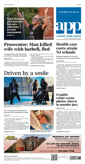 Cover of Asbury Park Press
