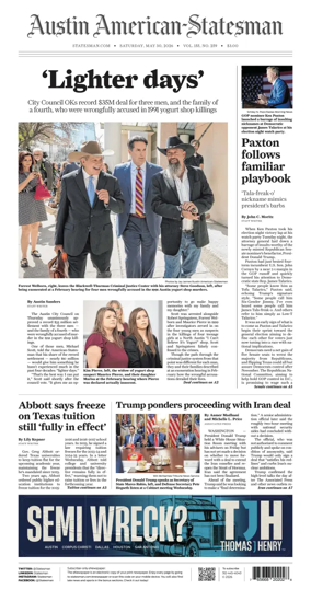 Cover of Austin American-Statesman