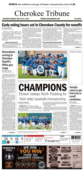 Cover of Cherokee Tribune