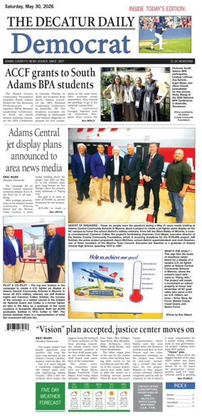 Cover of The Decatur Daily Democrat