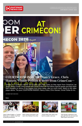 Cover of East Idaho News