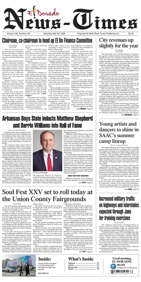 Cover of El Dorado News-Times (VCID - Camden News)