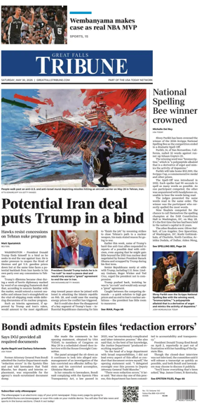 Cover of Great Falls Tribune