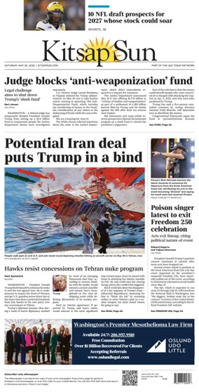 Cover of Kitsap Sun
