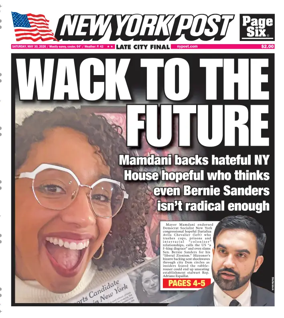 Cover of New York Post