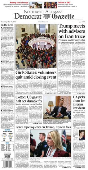 Cover of Northwest Arkansas Democrat-Gazette