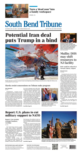 Cover of South Bend Tribune