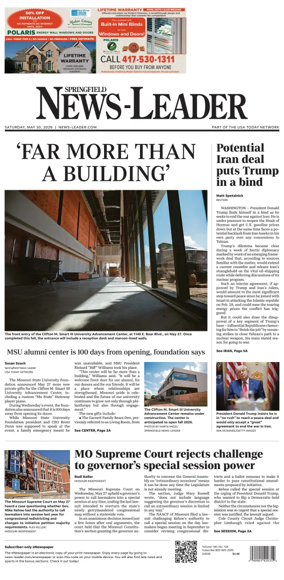 Cover of Springfield News-Leader