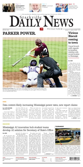 Cover of Starkville Daily News