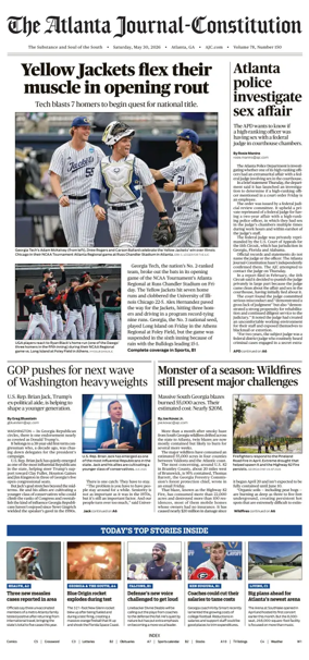 Cover of The Atlanta Journal-Constitution