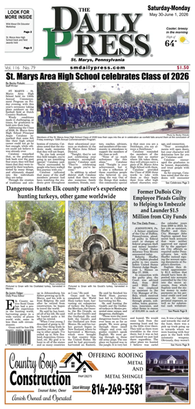Cover of The Daily Press