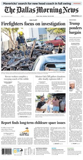 Cover of The Dallas Morning News