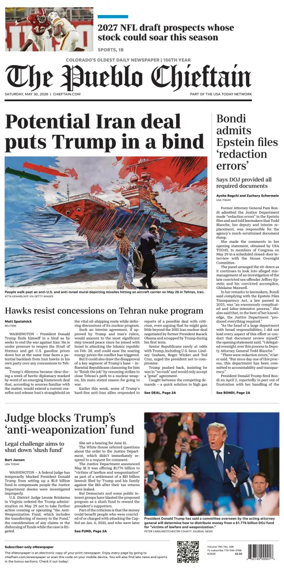 Cover of The Pueblo Chieftain
