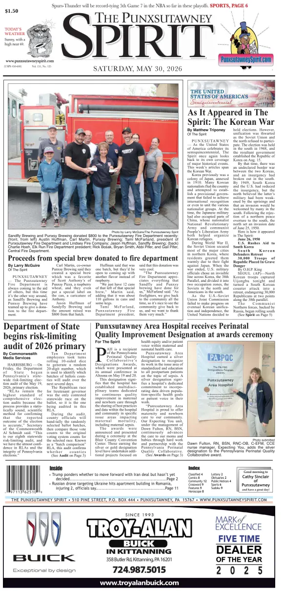 Cover of The Punxsutawney Spirit