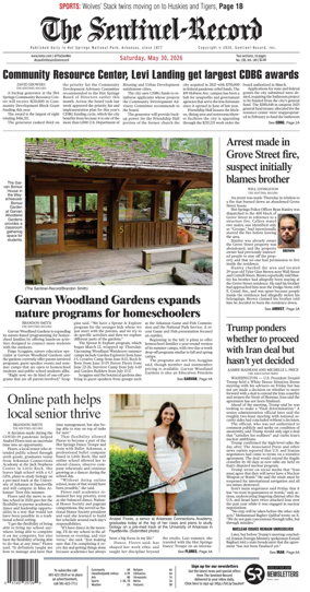 Cover of The Sentinel-Record