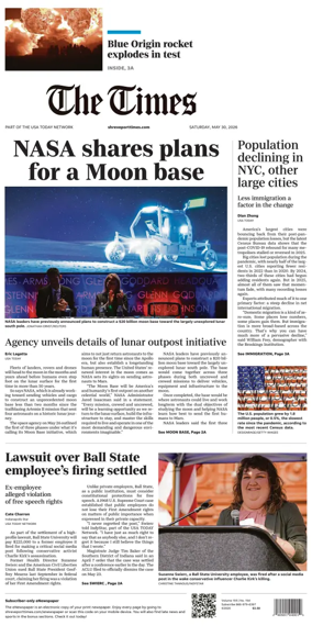 Cover of The Times (Shreveport)