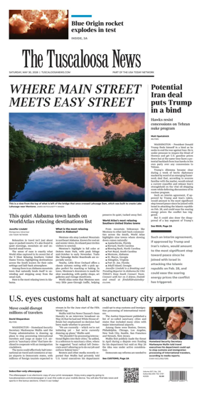 Cover of The Tuscaloosa News