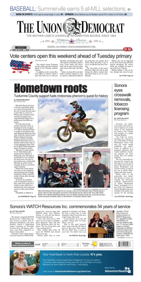 Cover of The Union Democrat