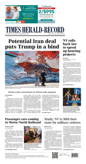 Cover of Times Herald-Record