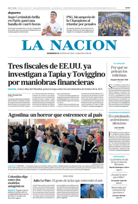 Cover of La Nacion