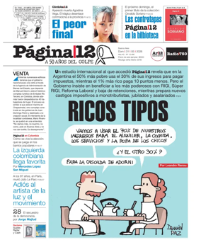 Cover of Pagina 12