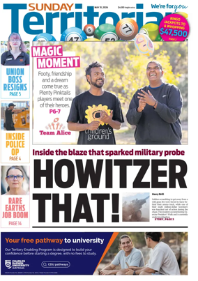 Cover of Sunday Territorian