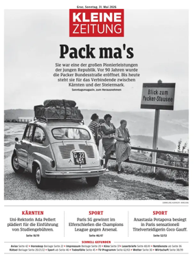 Cover of Kleine Zeitung Kaernten
