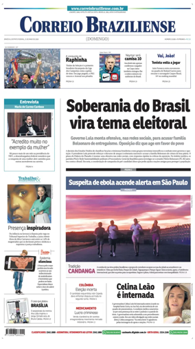 Cover of Correio Braziliense