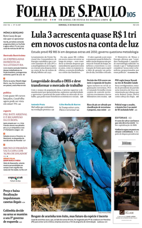 Cover of Folha de S.Paulo