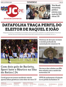 Cover of Jornal do Commercio
