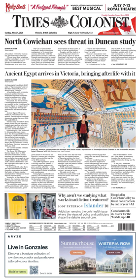 Cover of Times Colonist