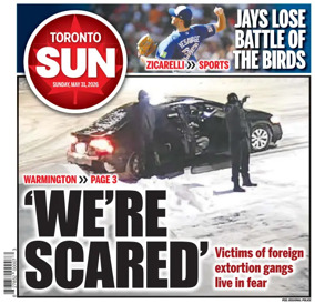 Cover of Toronto Sun