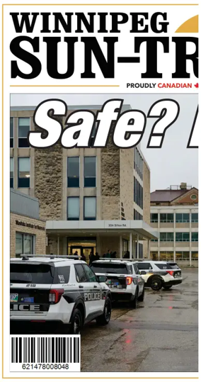 Cover of Winnipeg Sun