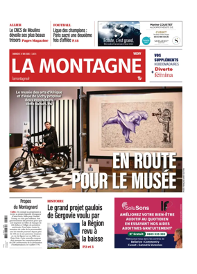 Cover of La Montagne (Vichy)