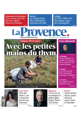 Cover of La Provence Alpes-de-Haute-Provence