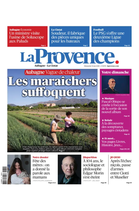 Cover of La Provence Aubagne-La Ciotat