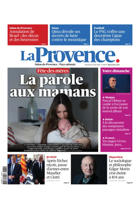 Cover of La Provence Salon-de-Provence / Pays salonais