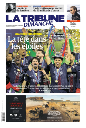 Cover of La Tribune Dimanche (France)