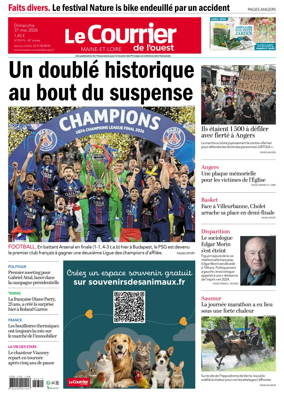 Cover of Le Courrier de l’Ouest (Angers)