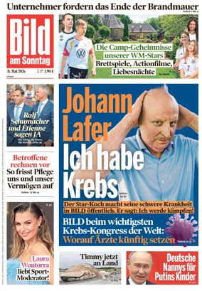 Cover of Bild am Sonntag