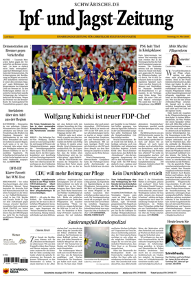 Cover of Ipf- und Jagst-Zeitung