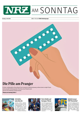 Cover of Neue Rhein Zeitung (NRZ am Sonntag)