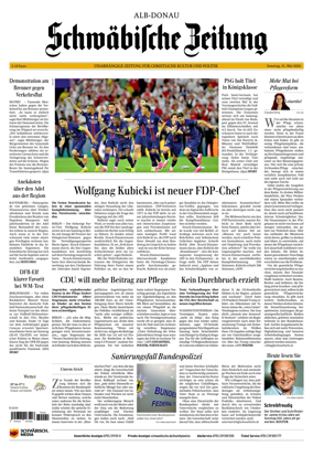Cover of Schwabische Zeitung (Alb-Donau)