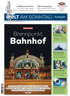 Cover of Welt am Sonntag - kompakt